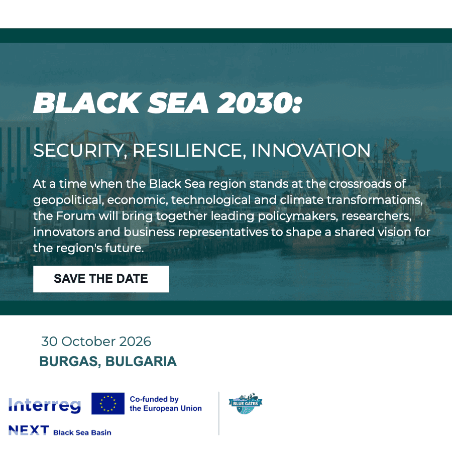 BLACK SEA 2030: SECURITY, RESILIENCE, INNOVATION
